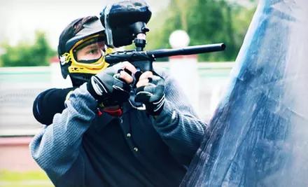 Paintball Package with All-Day Admission and Equipment Rental for Two or Four at Capital Edge Paintball Park (88% Off)  - Primary Image