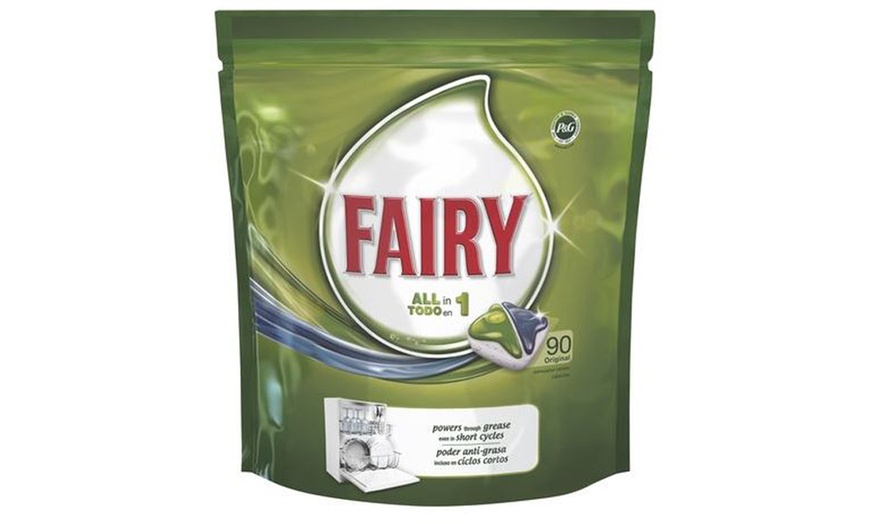 Image 3: 90 Fairy Dishwasher Tablets Lemon