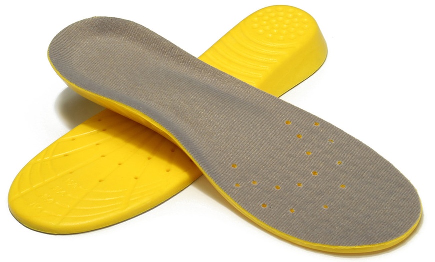 Image 1: Memory Foam Shoe Insoles