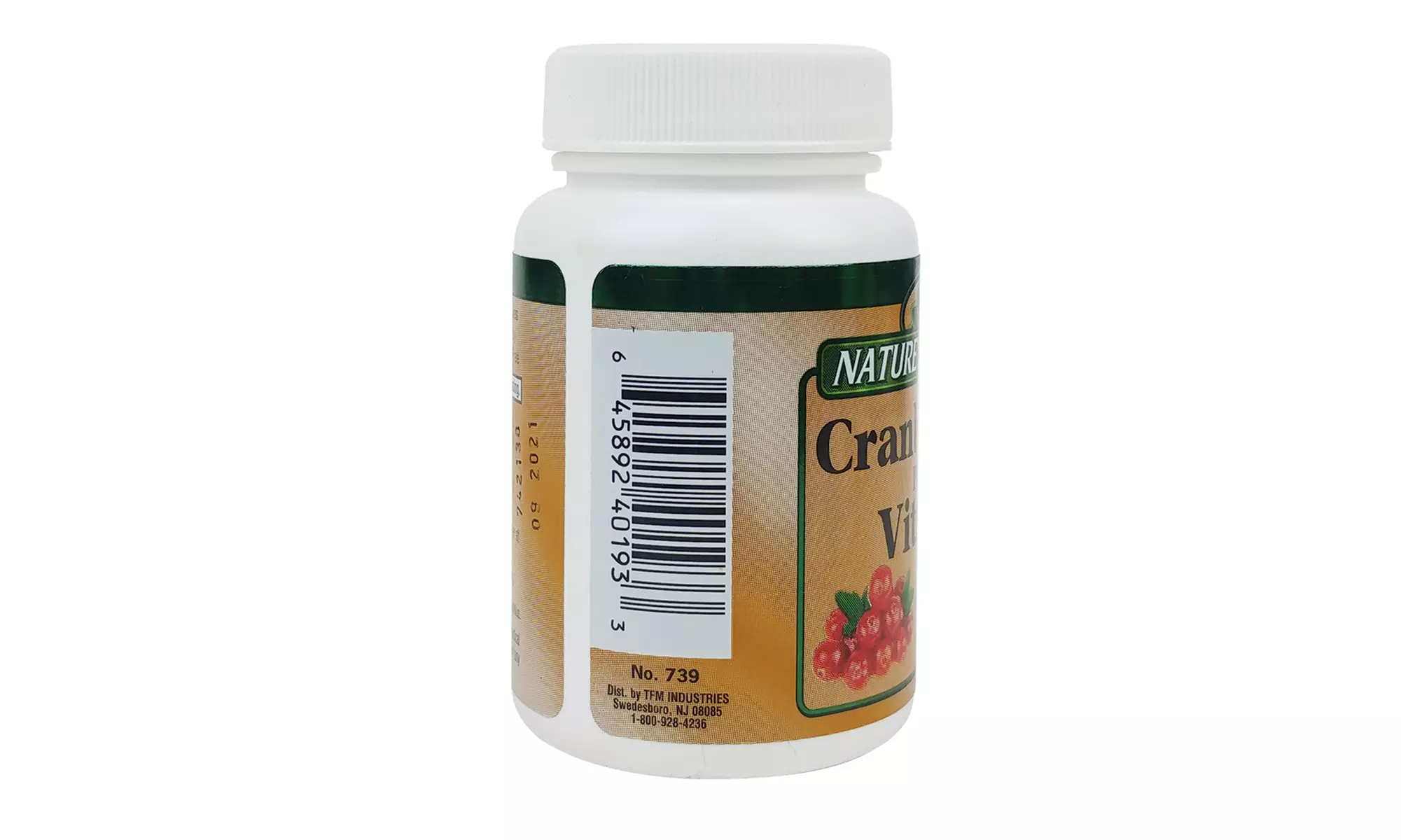 Nature's Benefit Cranberry Plus Vitamin C Dietary Supplement (30- or 60-Count) - Second Medium