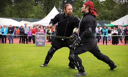 C$89 for One Month of Unlimited Sword-Fighting Classes for Adults at Blood & Iron Martial Arts (C$200 Value) - Primary Image