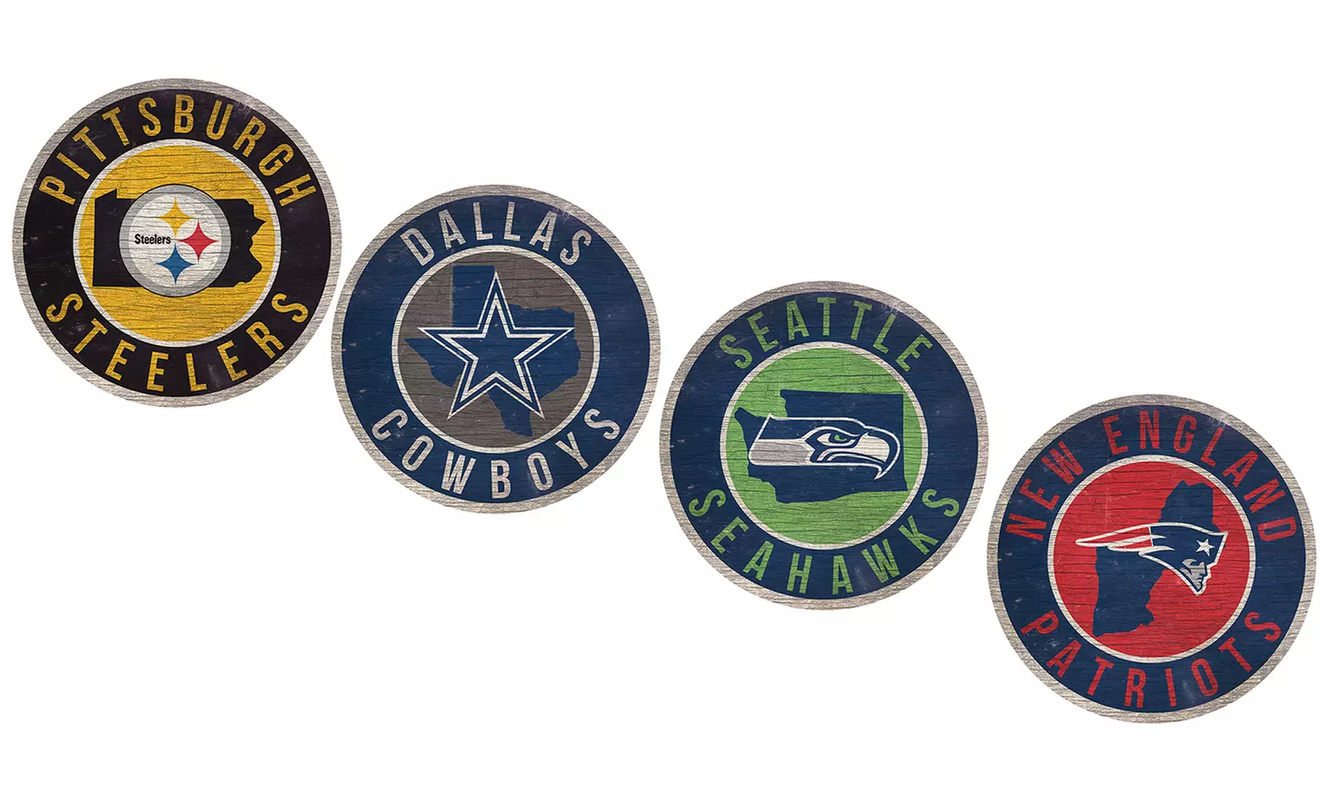 Fan Creations NFL Circle State Sign - Primary Image