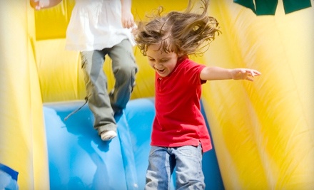 $199 for a Themed Party for Up to 16 with a Bounce House, Piata, and Tableware from Calgary Party Rental ($399 Value)