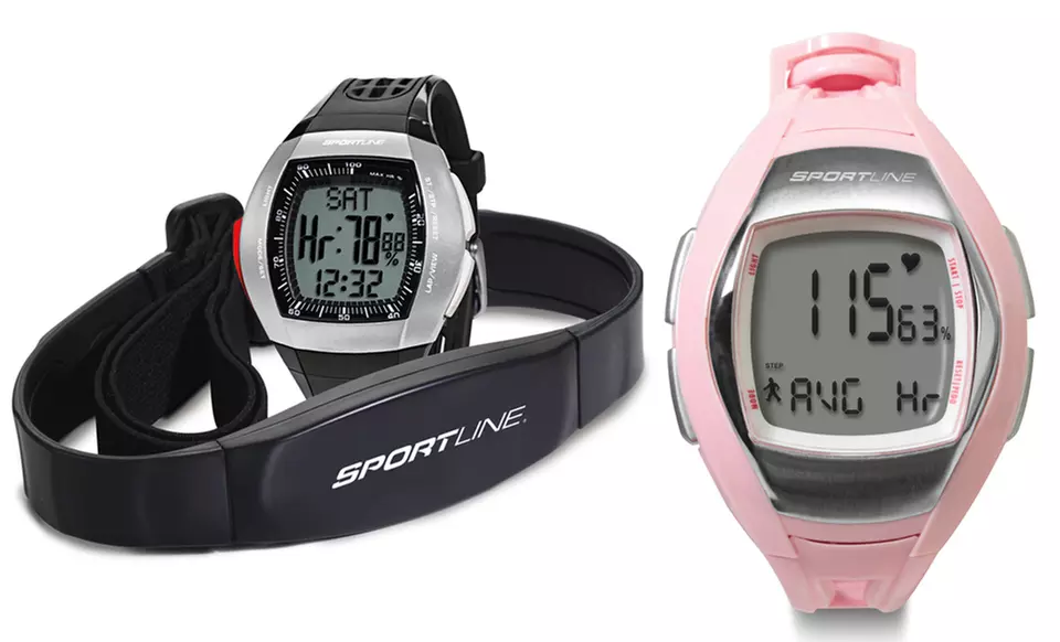 Sportline Heart-Rate Monitor Watches. Multiple Options from $24.99–$44.99. Free Returns. - Primary Image