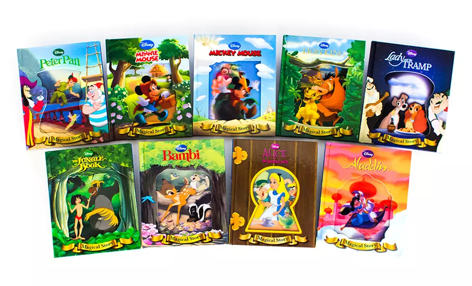 Set of 9 Disney Hologram Storybooks - Primary Image
