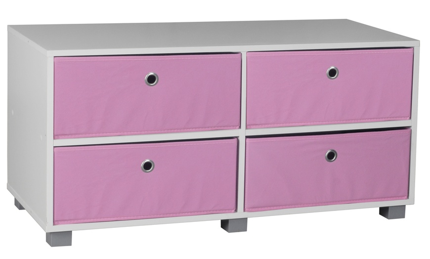 Image 24: TV Stand with Optional Drawers