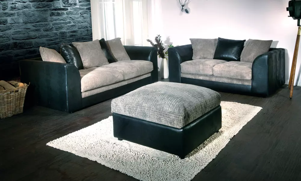Milo Two and Three-Seater Sofa Set from £399 With Free Delivery (Up to 43% Off) - Primary Image