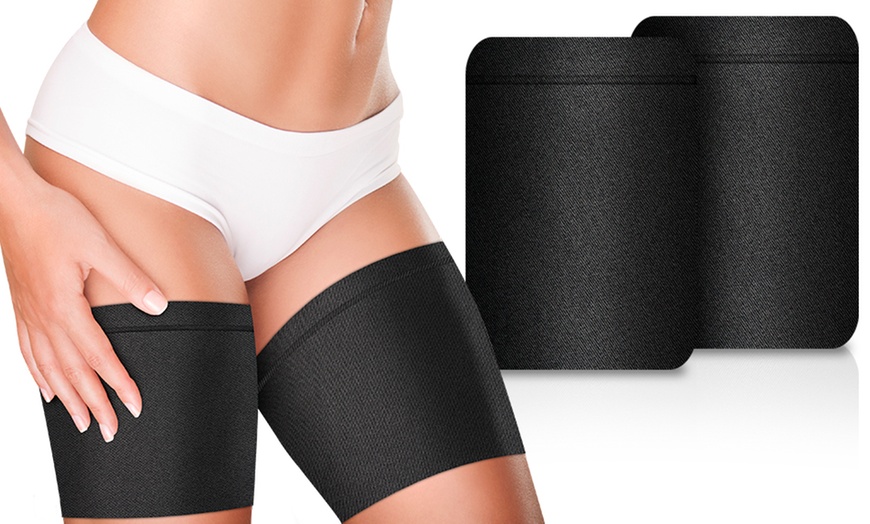 Image 3: Anti-Chafing Thigh Bands