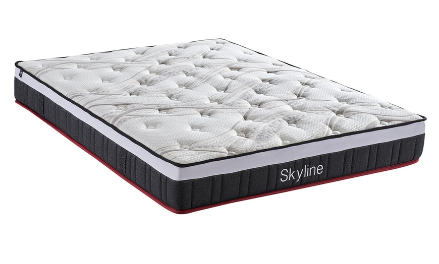 Image 2: Matelas ''Skyline'' à mémoire de forme et ressorts ensachés, Sampur