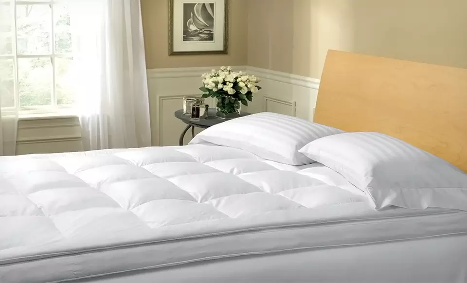 Royal Luxe 5 In. Down-Blend-Top Featherbed. Multiple Sizes from $79.99–$99.99. - Image 2