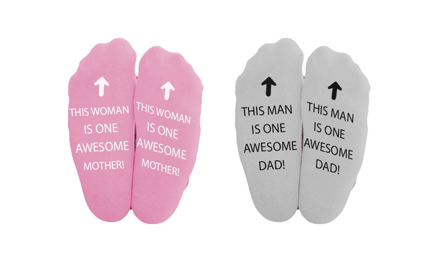 Image 13: Awesome Family Members Gift Socks