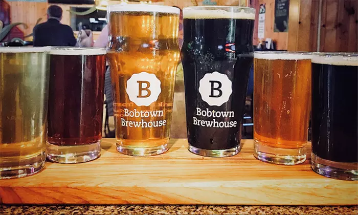 Tasting Package for Two or Four at Bobtown Brewhouse & Grill (Up to 33% Off)
 - Primary Image
