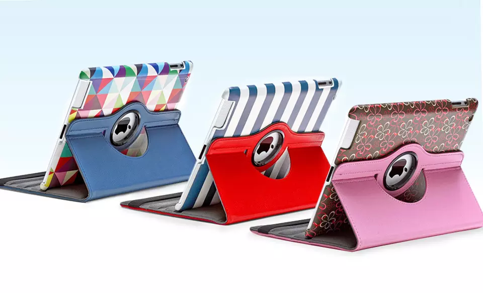 Aduro Rotating-Stand Case for iPad 2/3/4, iPad Air, or iPad Mini. Multiple Styles Available. Free Returns. - Primary Image