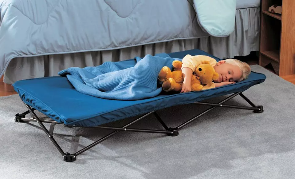Regalo MyCot Blue or Mycot Deluxe Kids' Cot - Primary Image