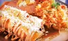 Mexican Dinner Cuisine and Drinks at La Bamba Cafe & Lounge (Half Off). Two Options Available.