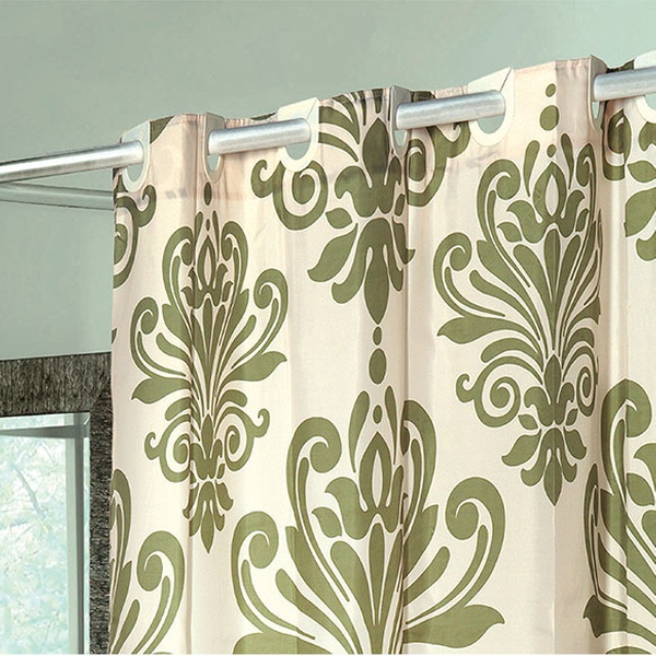 Ivory Sage Ez On Shower Curtain Groupon Goods