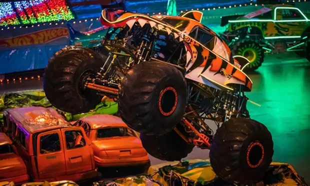Hot Wheels Monster Trucks Live: Glow-N-Fire - Up To 9% Off