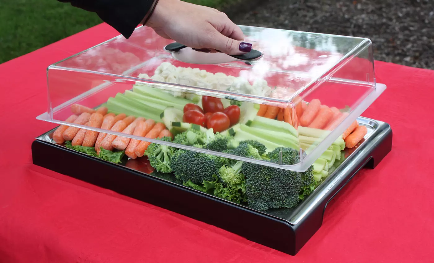 Square Buffet Cooling Platter - Primary Image