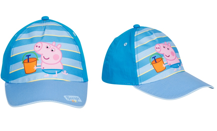 Image 5: Baby Peppa Pig Sun Caps