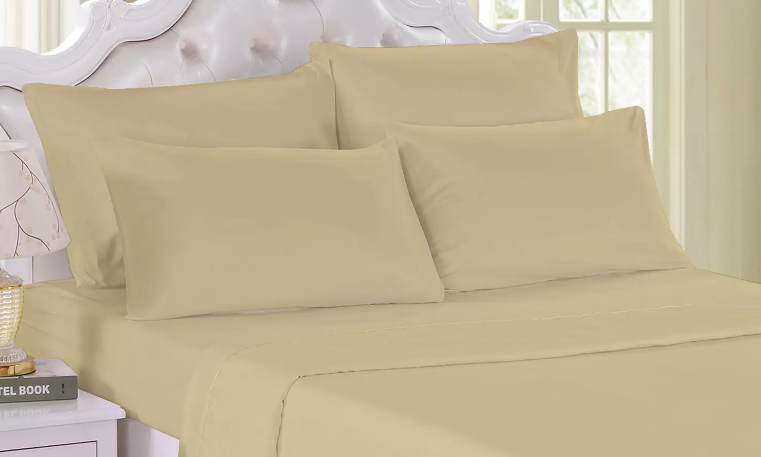 Microfiber Premium Home 1600 Series Sheet Set (3- or 6-Piece) - Primary Image