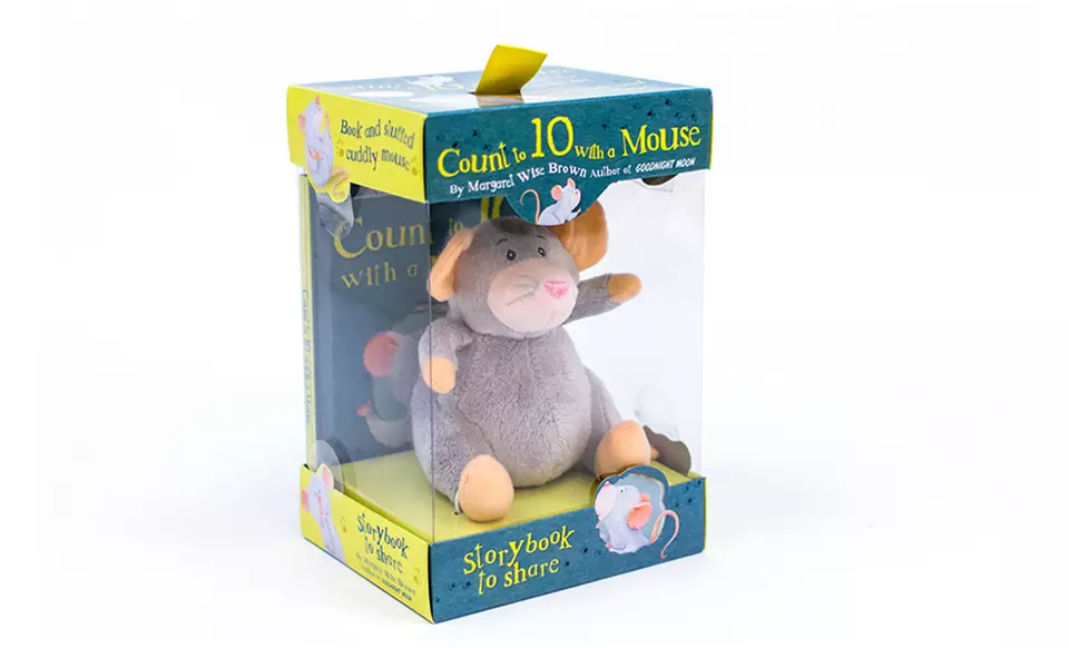 Margaret Wise Brown's Count to 10 with a Mouse Picture Book and Plush Toy - Second Medium
