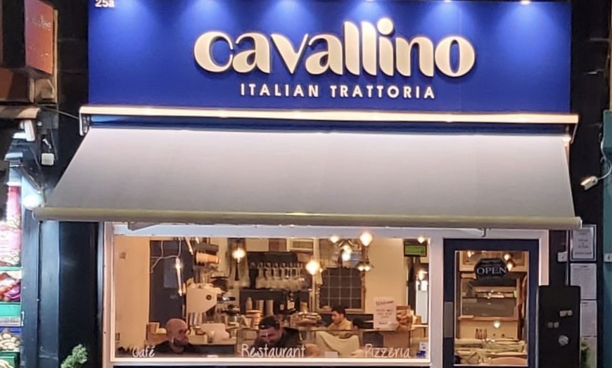 Image 3: Two-Course Italian Meal with Wine at Cavallino Restaurant