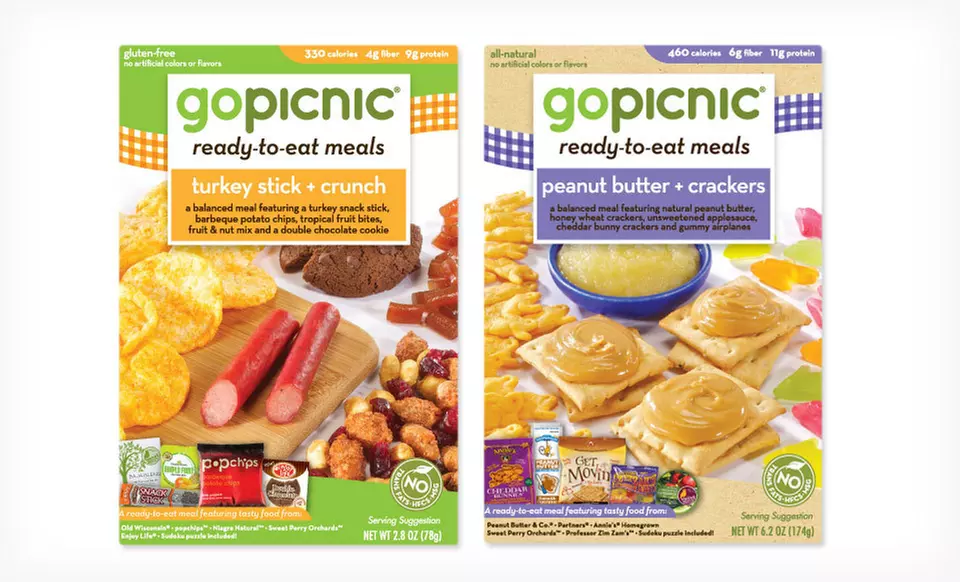 $35.99 for 12 GoPicnic Ready-to-Eat Meals ($55.38 List Price). Five Options Available. Free Shipping. - Second Medium