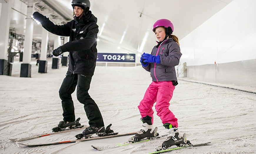 Image 8: 60-Min Private Ski or Snowboard Lesson for Families Up to 5