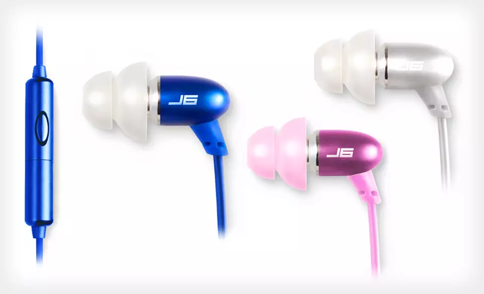 $34.99 for Two Pairs of JLab Audio JBuds J6M Earbuds ($179.90 List Price). 3 Colours Available. - Primary Image