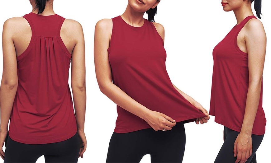 Image 6: Women's Breathable Racerback Top