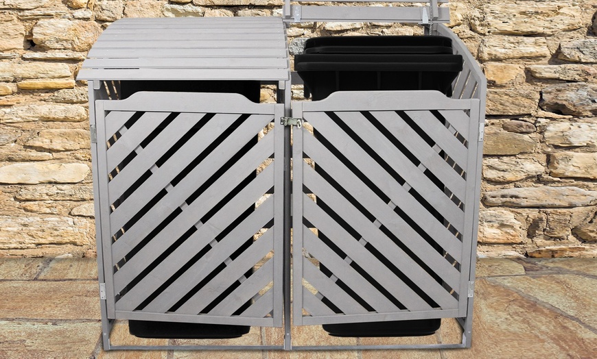 Image 4: Double-Wheelie Bin Storage