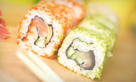 Japanese and Sushi Lunch or Dinner for Two at Hamachi Restaurant Lounge (45% Off) - Primary Image