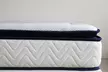 Matelas Leiria à mémoire de forme et latex, 25cm, surmatelas intégré - Second Medium