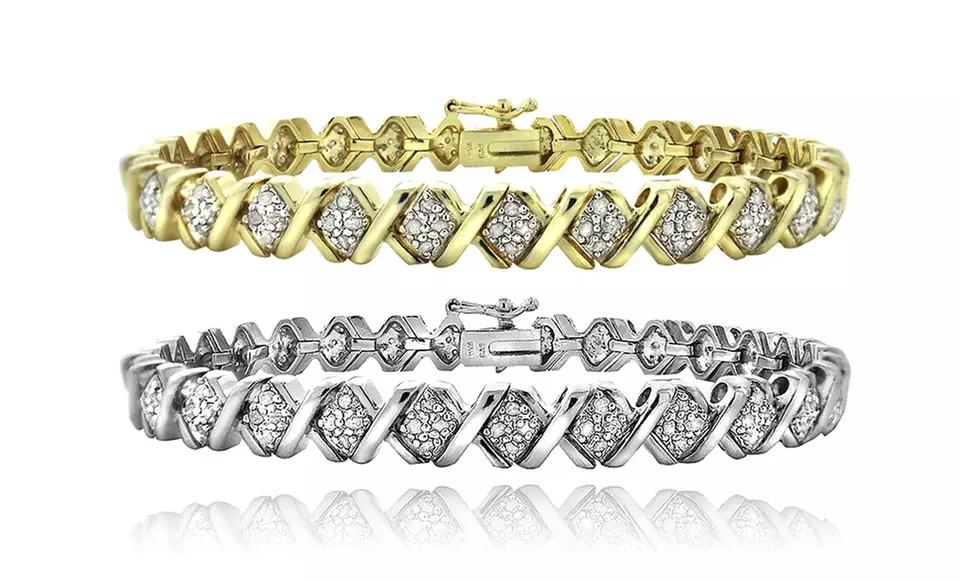 1.00 CTTW Diamond Bracelet - Primary Image