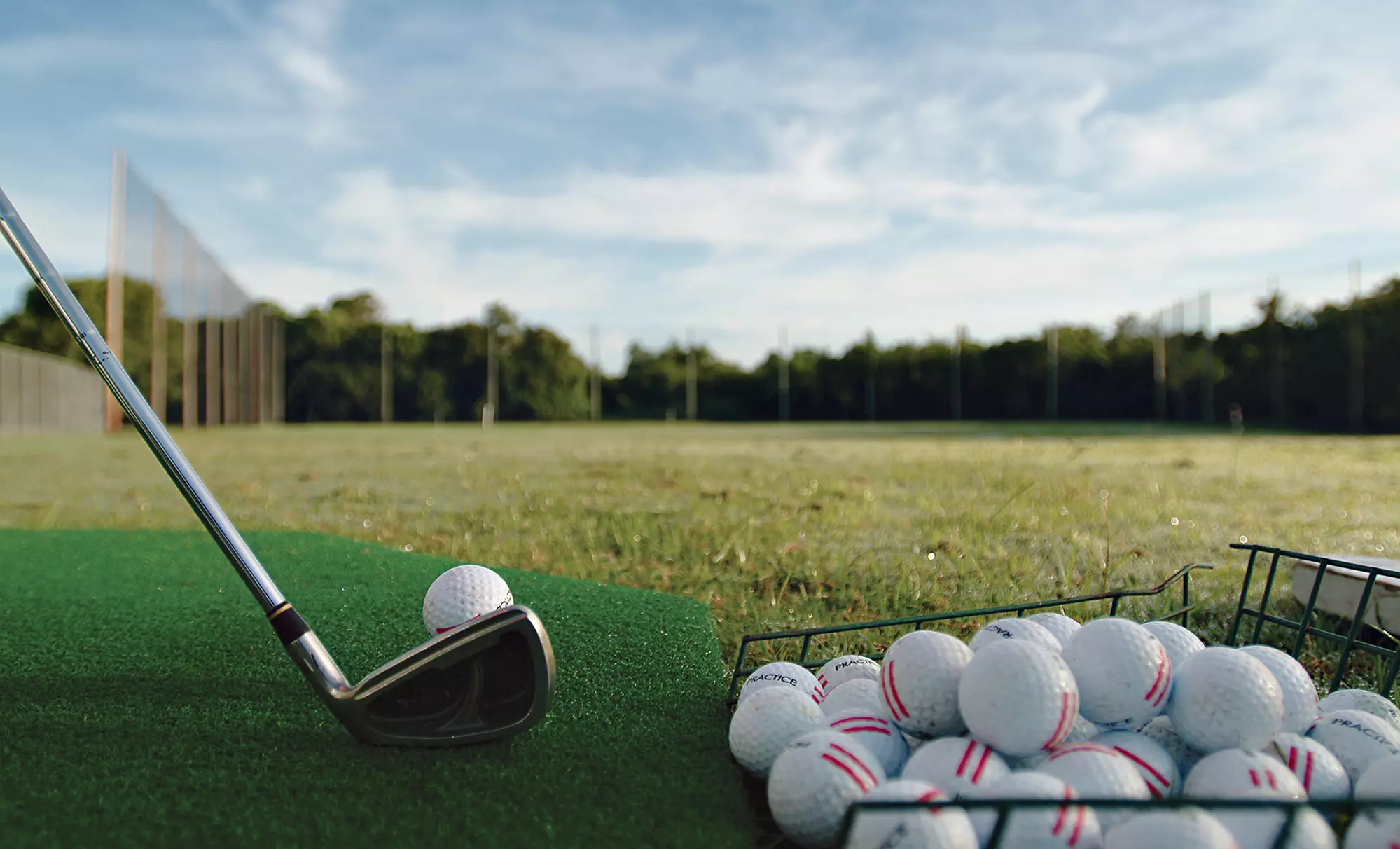 20 or 40 Small Buckets or 10 or 20 Large Buckets of Driving-Range Balls (Up to 70% Off) - Primary Image
