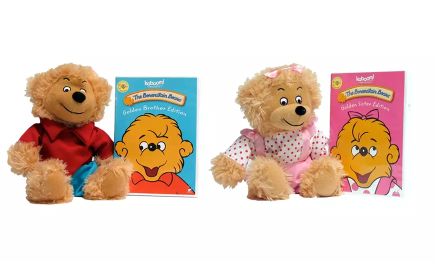 Berenstain Bears with Plush Bear Groupon Goods