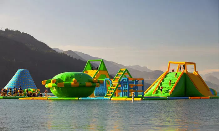 Inflatable Waterpark Visit or Bumper-Boat Ride at Harrison Watersports Inc. (Up to 50% Off) - Primary Image