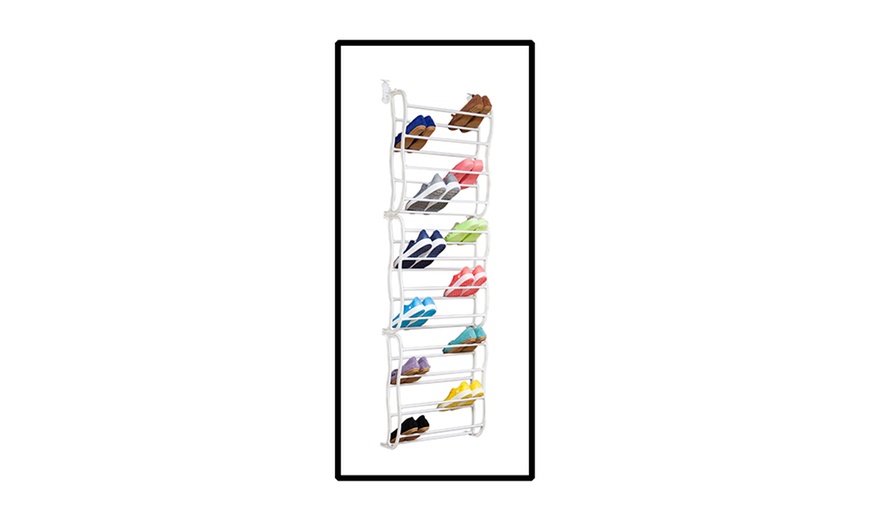 Image 8: Over-Door Shoe Rack