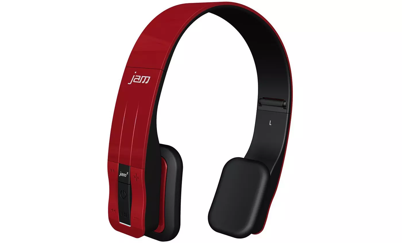 HMDX Jam Fusion Bluetooth Rechargeable Headphones with Mic  - Second Medium