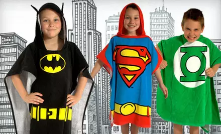 $19 for a DC Comics Originals Batman, Superman, or Green Lantern Bath Wrap Poncho for Boys or Toddlers. Shipping Included ($40 Value). - Primary Image