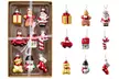 Glass Painted Christmas Ornaments Christmas Tree Hanging Decorations - Image 3