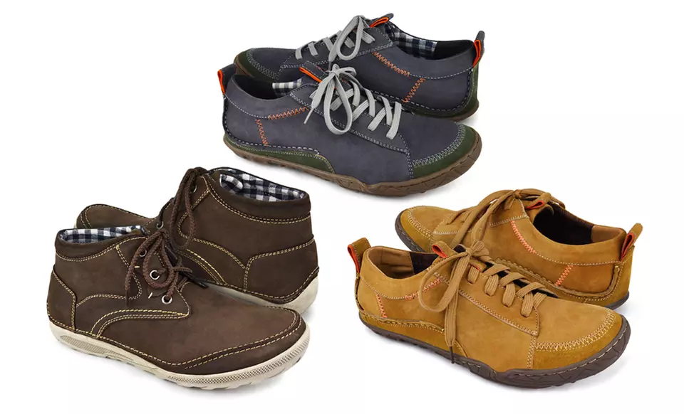 Muk Luks Men's Suede Sneakers. Multiple Styles Available from $36.99–$43.99. Free Returns. - Primary Image