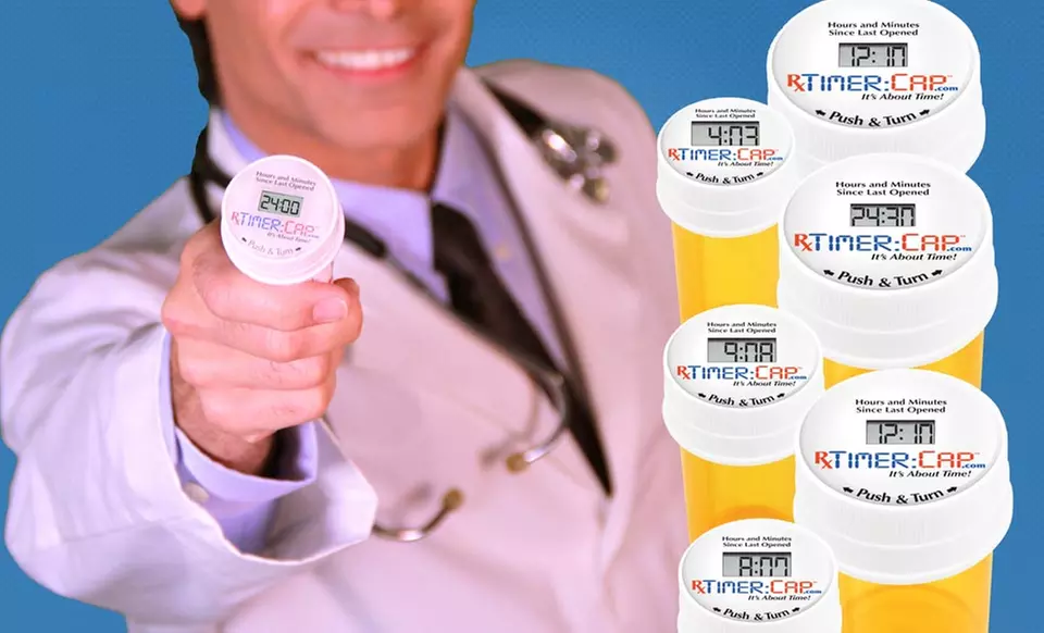 Two, Four, or Six Rx Timer Caps (Up to 53% Off). Free Returns. - Primary Image