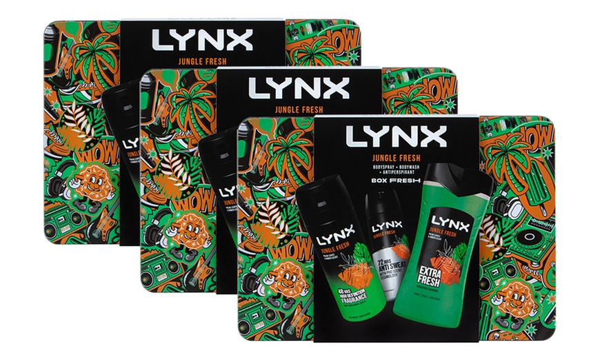 Image 5: Up to Four Lynx Jungle Fresh Gift Sets for Him