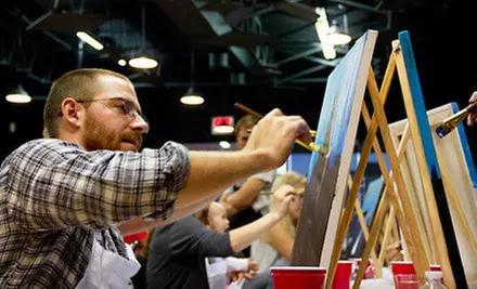 Two- or Three-Hour BYOB Class for One Adult, or a Two-Hour Class for One Child at Texas U Can Paint (Up to 51% Off) - Primary Image