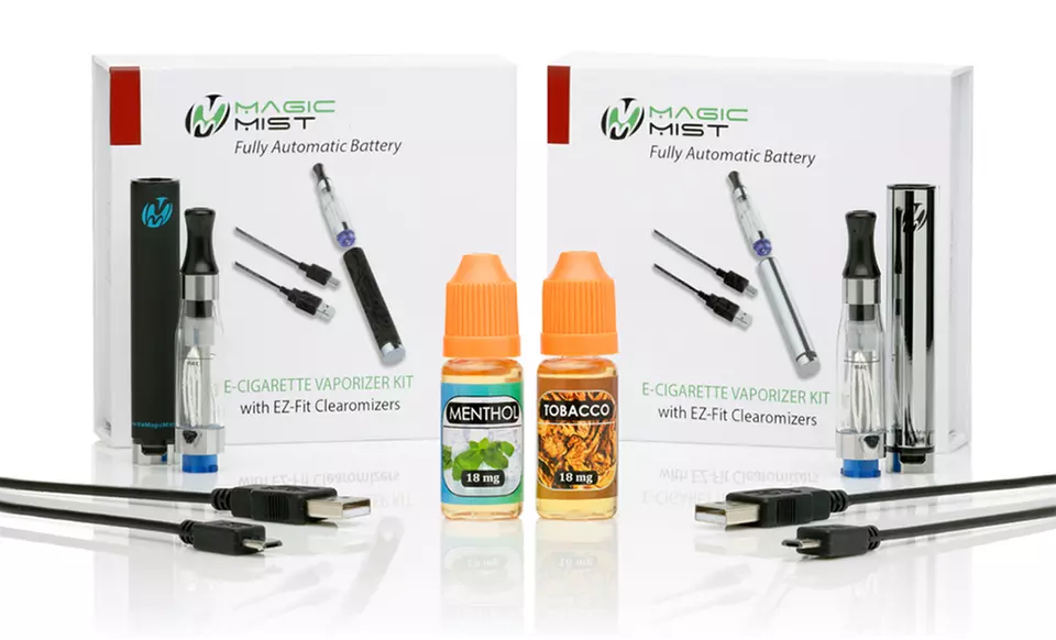 Magic Mist Automatic Vaporizer Kit with eLiquid 2-Pack - Primary Image
