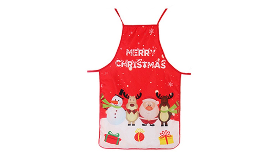 Image 10: Merry Christmas Cooking Apron