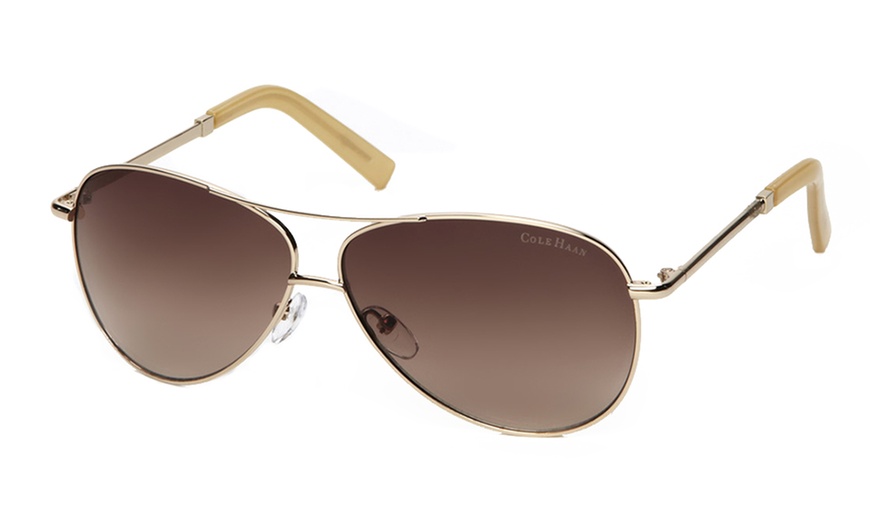 Cole haan women's aviator hot sale sunglasses