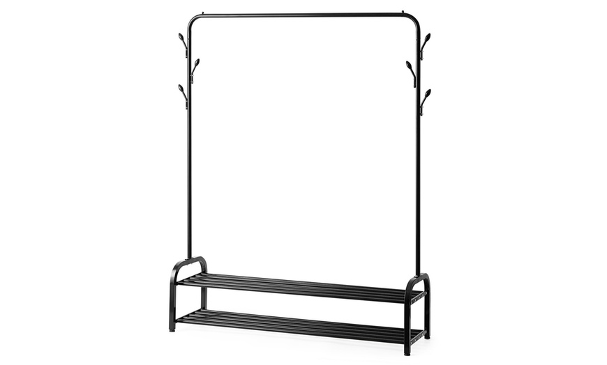 Image 7: Heavy-Duty Clothes Rail