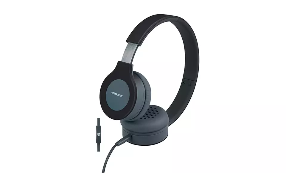 Urban Beatz Flux Headphones with In-Line Microphone. Multiple Colors Available. - Second Medium